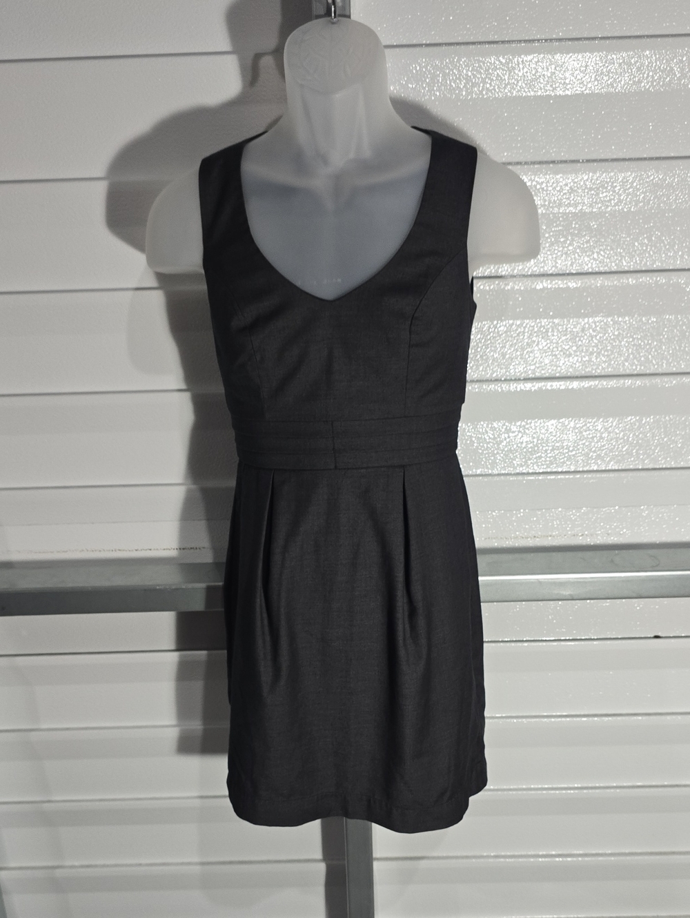 Forever 21 Black Sleeveless V-Neck Mini Dress Size S/P